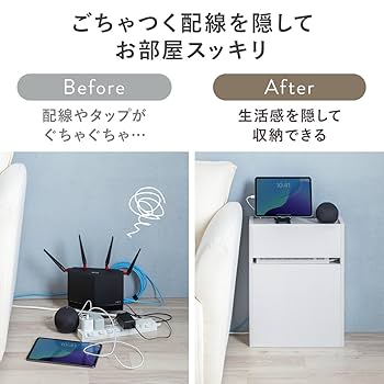 ごちゃつくケーブルの悩みを解決 ルーター ケーブル収納 楽天市場】【クーポン15%オフ 9/19 20時-24時まで】 ケーブル